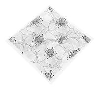 jojofuny Tampon en Silicone Transparent à Fond Fleuri pour Scrapbooking Diy, Tampon Décoratif Artisanal pour Journal Intime, Loisirs Créatifs, Motif Net et Précis, Usage Polyvalent