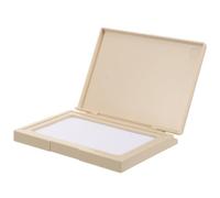 jojofuny Tampon Encreur Vierge Extra Large pour Presse Mains Réutilisable pour DIY Léger Et Portable Scrapbooking Et Artisanat