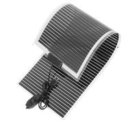 jojofuny Tapis Chauffant pour Terrarium Reptiles 45W avec Thermostat Réglable 28X80 CM Compatible Récipients en Verre Alimentation Ac220V pour Lézards et Amphibiens