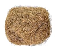 jojofuny Tapis de Nidification en Fibres Naturelles de Coque de Noix 100g, Coussin de Nid pour Petits Oiseaux et Animaux, Matériau Doux et Isolant, Fournitures pour Cages à Oiseaux