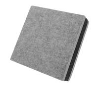 jojofuny Tapis D'isolation Acoustique pour Haut-parleurs 25x25x5,2 Cm, Coussinets D'isolation Phonique Anti-Vibrations en Mousse Haute Densité, sous-Couche pour Subwoofer Basse Fréquence