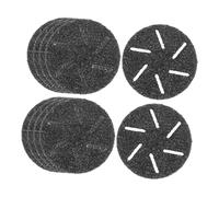 jojofuny Têtes de Rechange Meuleuse à Pied 20 Pièces Rond Ø Petite Taille Abrasif Gros Grain pour Râpe-callosités Électrique Soins des Pieds Usage Domestique Esthétique