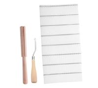 jojofuny Tissu de Tapis Tapis à Mailles Outil de Suppression de Broderie Toile de Maille en Plastique Outil de Fabrication de Tapisserie