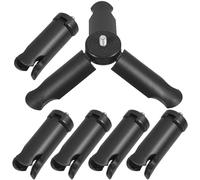 jojofuny Trépied Mini Portable Pliable Noir Vis 1/4 Compatible Appareils Photo DSLR et Smartphones en Abs, Support Polyvalent pour Photographie Mobile