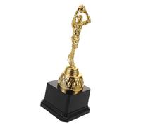 jojofuny Trophée de Basketball Plastique Doré Léger Coupe de Victoire pour Récompense de Compétition et Équipe Réutilisable