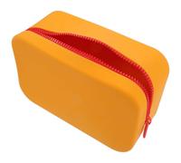 jojofuny Trousse à Maquillage en Silicone Étanche Taille 20x12x8 Cm Grosse Capacité Portable Femme Voyage sans Accessoires