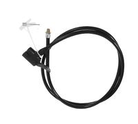 jojofuny Tuyau de Pompe à Vélo Antigel 80 CM en Métal Noir Accessoire Compatible Valves Presta et Standard Raccord Gonfleur Réutilisable pour Compresseur Air et Équipement Vélo