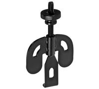 jojofuny Verrou de Sécurité de Porte Butoir de Porte Portable en Acier Inoxydable 304 Noir, Léger, pour Chambres, Hôtels, Voyageurs et Femmes Vivant Seules