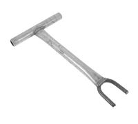 jojofuny Water Shut Off Valve Wrench Long Handle U Shaped Cast Iron Clamp For Home Plumbing Maintenance And Deep Valve Operation