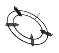 jojofuny Wok En Fonte Pour Cuisinière À Support De Wok Pour Gril À Grilles De Cuisinière Support De Table De Cuisson De Remplacement