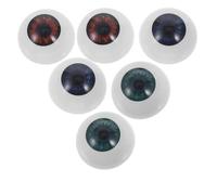 jojofuny Yeux en Acrylique Réalistes 24 MM 3 Paires Accessoires DIY pour Masques D’Halloween Poupées Marionnettes et Décorations D’Horreur