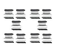 Jojomino Lot de 10 brosses latérales de rechange pour aspirateur robot Osoji 950