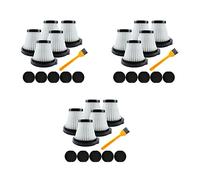 Jojomino Lot de 3 filtres HEPA de rechange pour aspirateur portable DX115 DX115S DX115C