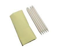 jojomis Argile de nettoyage de montre avec 5 bâtons en bois pour mouvement de montre, cadran de montre, kit d'outils professionnels pour horloger