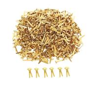 Jojomis Attaches Parisiennes Rondes 4.5x8mm (0.18x0.31 inch) - 300 Pièces en Métal pour Scrapbooking, Cartes et Loisirs Créatifs