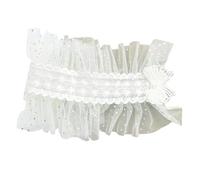 jojomis Lolita Bandeau en dentelle et maille pour fille pour fête à thème, anniversaire, carnaval, performance sur scène, tour de tête de 40 à 48 cm