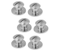 jojomis Lot de 6 vis M7 x 10 mm en acier inoxydable 316 pour équipement de plongée BCD