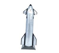 jojomis Simulation Space Model 1/200 Figurine de vaisseau spatial Décoration de bureau pour collectionneurs et amateurs d'espace
