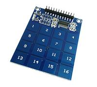 jojomis TTP229 Module de capteur tactile pour clavier avec interrupteur capacitif numérique 16 canaux