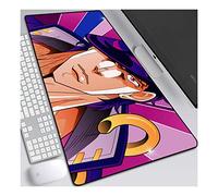 Jojo's Bizarre Adventure 800x300mm speed Gaming Tapis de Souris, XL Anime Mouse Pad - Surface spéciale améliore la Vitesse et la précision, 3mm Base en Caoutchouc Antidérapant Surface-pour Ordinateur et PC, C