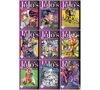 JoJo's Bizarre Adventure: Part 4--Diamond Is Unbreakable Manga Series 9-Book Collection Set (Vol.1 to Vol.9) - Stand Battles, Mystery & Supernatural Action