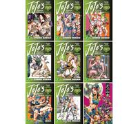 Jojo's Bizarre Adventure: Part 6--Stone Ocean Series Vol 1-9 Collection 9 Books Set by Hirohiko Araki