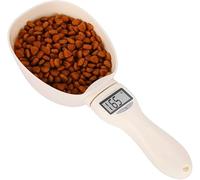 Jokapy Cuillère Numérique, Cuillère à Mesurer Électronique avec Écran LCD, Cuillère de Cuisine pour Aliments de Chiens Chats, Cuillere Doseuse Électronique g, ml, Tasse, Once