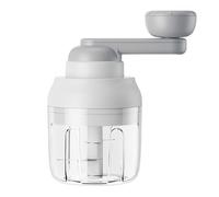 Jokapy Manuel Alimentaire Hachoir en Toute sécurité Fruits Fruits Noix oignons Hachoir Facile xiangbaoshang(Blanc-(1)-250 ML)