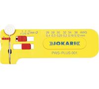 Jokari Dénudeur de fil PWS-PLUS 001 40024 microprécision Jaune 0,12–0,40 mm