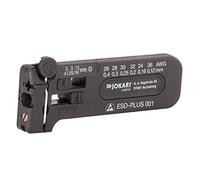 Jokari 40029 ESD-PLUS 003 antistatique (ESD) Dénudeur de fil adapté pour Fils en PVC 0.30 à 1.00 mm