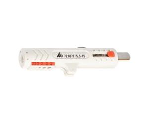 JOKARI Jokari Dénudeur avec couteauxà dénuder pour câbles informatiques, TiN, Pour⌀ câble: 5,5-15 mm Quantité:1