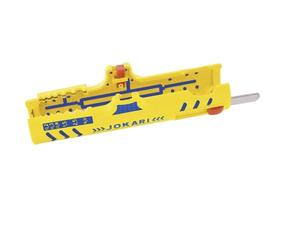 Jokari Secura Super Stripper N° 15 (Outil de dénudage pour câbles, lames tranchantes, pour câbles résistants au feu Ø 8-13 mm)