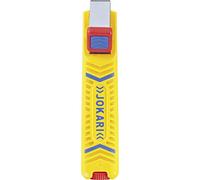 Jokari Couteau à dénuder Secura No.16 10160 pour câble rond 4-16 mm jaune/noir
