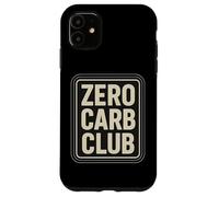 Joke sur Le régime cétogène Zero Carb Club Keto Carb Club pour Les Amateurs de Viande Carnivore Coque pour iPhone 11