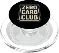 Joke sur Le régime cétogène Zero Carb Club Keto Carb Club pour Les Amateurs de Viande Carnivore PopSockets PopGrip pour MagSafe
