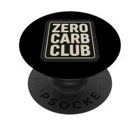 Joke sur Le régime cétogène Zero Carb Club Keto Carb Club pour Les Amateurs de Viande Carnivore PopSockets PopGrip Adhésif