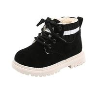 JokeLomple Bébé Garçon Fille Bottines - Fourrée Chaussures d'hiver Bottines Douces et Chaudes Imperméables Hautes Confortables, Légères Chaussures de Prémarche pour Garçons et Filles