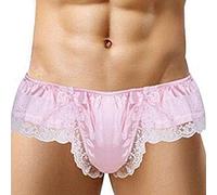 JokeLomple Boxer Homme Calecon Noël - Calecon Homme Sexy érotique Hommes Noël Slips Slip Homme Sexy et Confortable Moche Noël Motif Vacances Transparent sous-Vêtements Pas Cher Dessous Rigolo