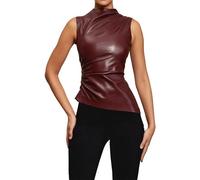 JokeLomple Camisole Femme Débardeur - avec Soutien-Gorge Intégré Lâches Haut Col V Débardeur Dos Nu Couleur Unie Haut Jogging Running Fitness Tank Top Camisole Ajourée Tee Shirt