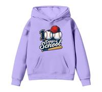 JokeLomple J'Ai survécu à 67 + 33 Jours d'école ! Sweat à Capuche imprimé pour Le 100e Jour d'école (garçons et Filles), Manches Longues.