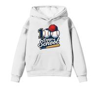 JokeLomple J'Ai survécu à 67 + 33 Jours d'école ! Sweat à Capuche imprimé pour Le 100e Jour d'école (garçons et Filles), Manches Longues.