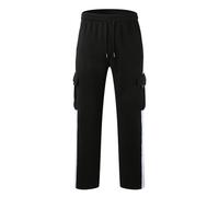 JokeLomple Pantalons Jogging Hommes - Bas de Jogging Homme Pantalon Jogging Homme avec Poches Zippées Pantalon Homme Training Pantalons Stretch Loisirs pour La Plage, La Marche