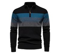 JokeLomple Pull à col Roulé Homme - Homme à Manches Longues en Molleton Pull en Maille Fine col roulé Doublure en Polaire Douce Souple et Confortable Automne Hiver Pulls Fin Sweatshirts Légers