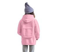 JokeLomple Sweat-Shirt à Capuche Tendance pour Enfants avec Poche zippée au Dos et Sac