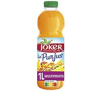 Joker 100% Pur Jus Cocktail Multifruits sans Sucres Ajoutes, La bouteille de 1L