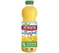 Joker – 100% pur jus d'orange avec pulpe – 4 x 1 L