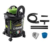 JOKER 1400 S Aspirateur Eau et Poussière, Réservoir Acier 20 litres, Puissance d'Aspiration 18 KPA, 1400 Watt Max, Flexible 1,5 mètres