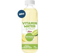 JOKER Boisson vitamin water & fruit citron citron vert sans sucre ajouté 75cl