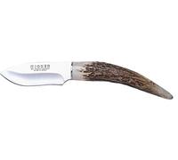 Joker CC57 Outdoor Couteau de Cou Mixte Adulte, Marron (Bois de cerf), 75 mm