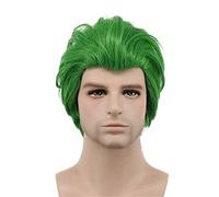 Joker film Clown Batman Joker perruque Cosplay Joaquin Phoenix bouclés vert cheveux synthétiques hommes Halloween Costume pour les femmes